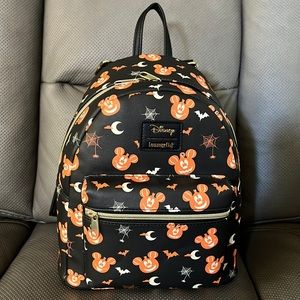 Loungefly Mickey Mouse Pumpkin Mini Backpack